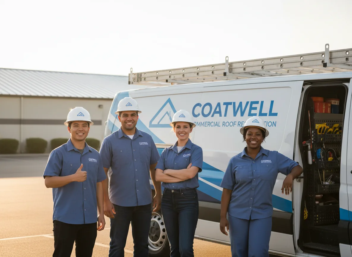 Commercial roof coating company in Stuart, VA